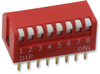 Dip Sw, 12Pos, Spst-No, Piano Key Rohs Compliant Multicomp Pro - 57AC7056 - Newark, An Avnet Company