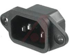 Inlet, Power; Screw Mount; 250 VAC; 12-15 A; 100 Ohms @ 500 VDC; Thermoplastic - 70133359 - Allied Electronics, Inc.