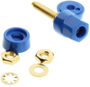 Binding Post, 30A, #10-32, Stud, Blue; Product Range Abbatron Hh Smith - 28F1224 - Newark, An Avnet Company