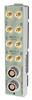 8 SMB(M) + 2 CAN Front Panel LAN-XI 3058 - UA-3101--080- - Hottinger Bruel and Kjaer UK Ltd.