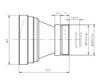 40mm f/1.6 Athermalized Lenses for LWIR Thermal Camera - 301-026 - Hangzhou Shalom Electro-optics Technology Co., Ltd.