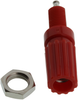 Binding Post, 15A, 5/16-32, Stud, Red; Product Range Abbatron Hh Smith - 28F1199 - Newark, An Avnet Company