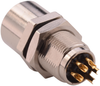Sensor Connector, M8, Rcpt, 5Pos, Panel; Product Range Norcomp - 76Y0139 - Newark, An Avnet Company