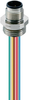 Sensor Cord, 8P, M12 Rcpt-Free End, 0.5M; Connector Type A Lumberg Automation - 11X9709 - Newark, An Avnet Company