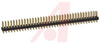 Header; Pin Strip; 36; Flange; 4-40; Copper Alloy; 2.5 A; Black Insulation - 70114970 - Allied Electronics, Inc.