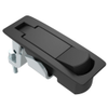 Compression Latch, Lever Latch, No Restriction, Raised Trigger, 1-8mm Panel, 23-46mm Grip, Sealed, Zinc Alloy, Powder Coat, Black - C2-43-15 - Southco