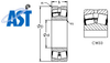 Ball and Roller Bearings -- 21316CW33 - Image
