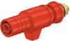 4Mm Banana Jack, Panel Mount, 32 A, 600 V, Red Rohs Compliant Staubli -- 23AH8709