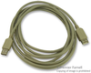 Cable, Usb A Jack To Usb A Plug, 3M, Grey; Connector A L-Com - 30M2008 - Newark, An Avnet Company