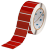 Brady B-593 Red Polyester Thermal Transfer Die-Cut Thermal Transfer Printer Label Roll - 2 in Width - 1 in Height - THTEP173-593-.25RD - 662820-80221 - R. S. Hughes Company, Inc.