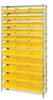 Quantum Small Parts Shelf Bin System - 53386 - U.S. Plastic Corporation