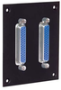 Universal Sub-Panel, 2 HD44 Feed-Thru Adapters - REF00035 - MilesTek Corporation