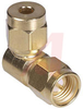 Plug, Clamp;SMA;Right Angle;50 Ohms;Gold over Nickel;Brass -- 70090270