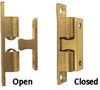 Double Ball Catch, Solid Brass -- 286230