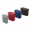 Plugs for Oval Tubes with Curved Top - OV4020MI - MOCAP LLC