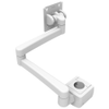 Monitor Mount, With VESA Mounting Plate, Pole Mount, Aluminum Alloy, Powder Coat, White - AV-D32-46D163-76 - Southco