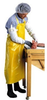 Ansell Endurosaf 56-801 Yellow 35 x 45 in Enduro 2000 Chemical-Resistant Apron - 35 in Width - 45 in Length - 076490-51925 - 076490-51925 - R. S. Hughes Company, Inc.