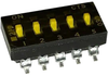 Dip Switch, 0.1A, 50Vdc, 5Pos, Smd Rohs Compliant Cts - 60AJ4831 - Newark, An Avnet Company