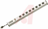 Power Strip; Aluminum; Rack; 6/15 ft.; Straight; 24 in.; 8 - 70091675 - Allied Electronics, Inc.