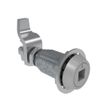 Vise Action® Compression Latch, Large Size, 8 mm Square Recess, Zinc Alloy, Powder Coat, Silver - E3-2219-27 - Southco