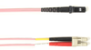 10m (32.8ft) LCMTRJ PK OM2 MM Fiber Patch Cable INDR Zip LSZH -- FOLZH50-010M-LCMT-PK - Image