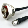 SMA Male to 7/16 DIN Male Cable LMR-240 Coax in 12 Inch - FMC0215240-12 - Fairview Microwave Inc.