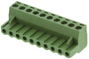 Terminal Block Pluggable, 10 Position, 24-12Awg, 5.08Mm; Pitch Spacing Multicomp Pro - 54T7605 - Newark, An Avnet Company