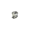 Novibra Push-to-Close Latch, Type 1 , Plastic, White Body, White Cup, Chrome Handle - MP-01-103-771 - Southco