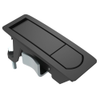 Compression Latch, Lever Latch, No Restriction, Flush Trigger, 1-5mm Panel, 23-46mm Grip, Not Sealed, Zinc Alloy, Powder Coat, Black - C2-33-35 - Southco