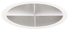 Incandescent/Fluorescent/Hid Recessed Trim -- C952X-CS-WH