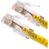 CORD CAT5E STRN YELLOW T568B 1 FT NB - 26-206-12 - MilesTek Corporation