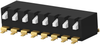 Dip Switch, 8Pos, Spst, Piano Key, Smd; No. Of Circuits Alcoswitch Te Connectivity - 38AC0995 - Newark, An Avnet Company