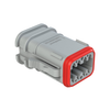 Rectangular Connector Housings - 889-AT06-08SA-OMRDGRY-ND - DigiKey