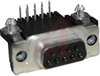 Receptacle, D-Subminiature; Receptacle;9; Front Metal; Phosphor Bronze - 70041321 - Allied Electronics, Inc.