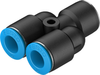 Push-in Y-connector - QSY-10 - Festo Corporation