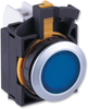 Panel Mount Indicator, Led, 22Mm, Blue, 120V; Led Color Idec - 60T5409 - Newark, An Avnet Company