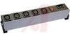 Strip, Power; 4; 220 VAC Receptacles, 10 A Thermal-Type Circuit Breaker; Metal - 70175050 - Allied Electronics, Inc.
