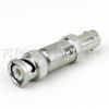 30 dB Fixed Attenuator BNC Male (Plug) to BNC Female (Jack) Up to 1 GHz Rated to 0.5 Watts, Brass Tri-Metal -- SA01B-30
