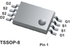 Dual N/p Channel Mosfet, 20V, Tssop, Full Reel; Transistor Polarity Onsemi - 72K8463 - Newark, An Avnet Company