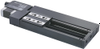 Motorized linear stage, integrated controller and linear encoder, 100 mm travel, medium resolution -- X-LRM100B-DE51