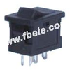 Miniature Rocker Switch -- MIRS-101-3+LED ON-OFF - Image
