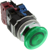 Illum Pb Sw, Spst-No/nc, Grn, 10A, 110V; Product Range Idec - 59AC9423 - Newark, An Avnet Company