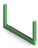 Card Edge Conn, Single, 21Pos, Th; Card Edge Connector Type Edac - 86AH5848 - Newark, An Avnet Company