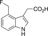 4-(Fluoromethyl)indole-3-acetic Acid -- F593680 - Image