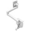Monitor Mount, With VESA Mounting Plate, Rail Mount, Aluminum Alloy, Powder Coat, White - AV-D32-46D172-76 - Southco