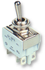 Toggle Switch, 600H Series, Dpdt, On-Off-On, Panel, 10 A, 250 V Rohs Compliant Apem - 99K0155 - Newark, An Avnet Company