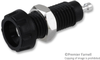 Connector,4Mm Socket, 10A, Solder, Black; Gender Deltron Components - 45M6863 - Newark, An Avnet Company