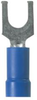 Terminal, Spade/fork, #10, Crimp, Blue; Product Range Panduit - 90B4357 - Newark, An Avnet Company