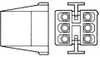 Rectangular Connector - 1-480270-0 - Richardson RFPD