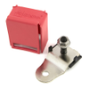 Littelfuse 0FHZ0202Z SMZ Series, M8 Stud Mount ZCASE® Fuse Holder with Fuse Cover, 400A, 80VDC - 45577 - Waytek, Inc.